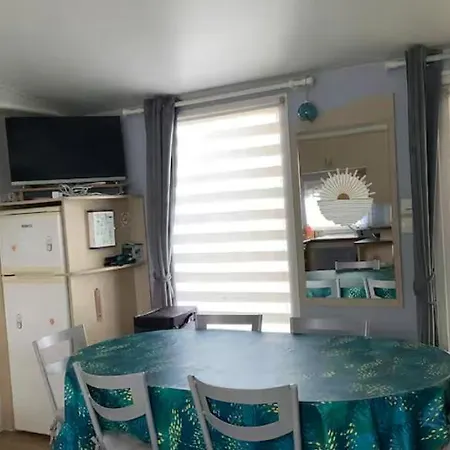 L'aurore - Mobil-home Climatise - Piscine Camping